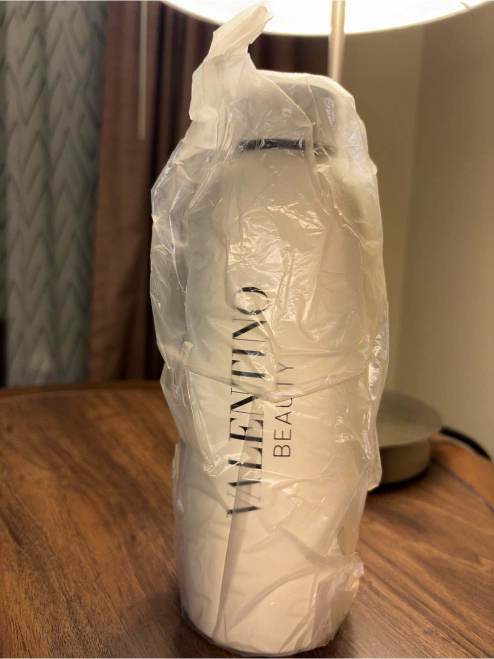 Valentino Beauty White Travel Tumbler